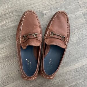 Cole Haan Men's Tan Leather Loafers